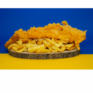 Super jumbo fish & chips