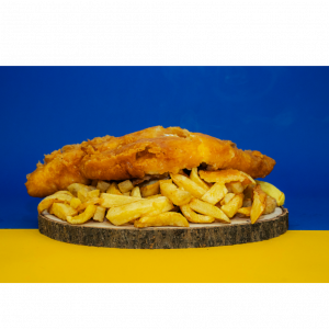 Large fish and chips